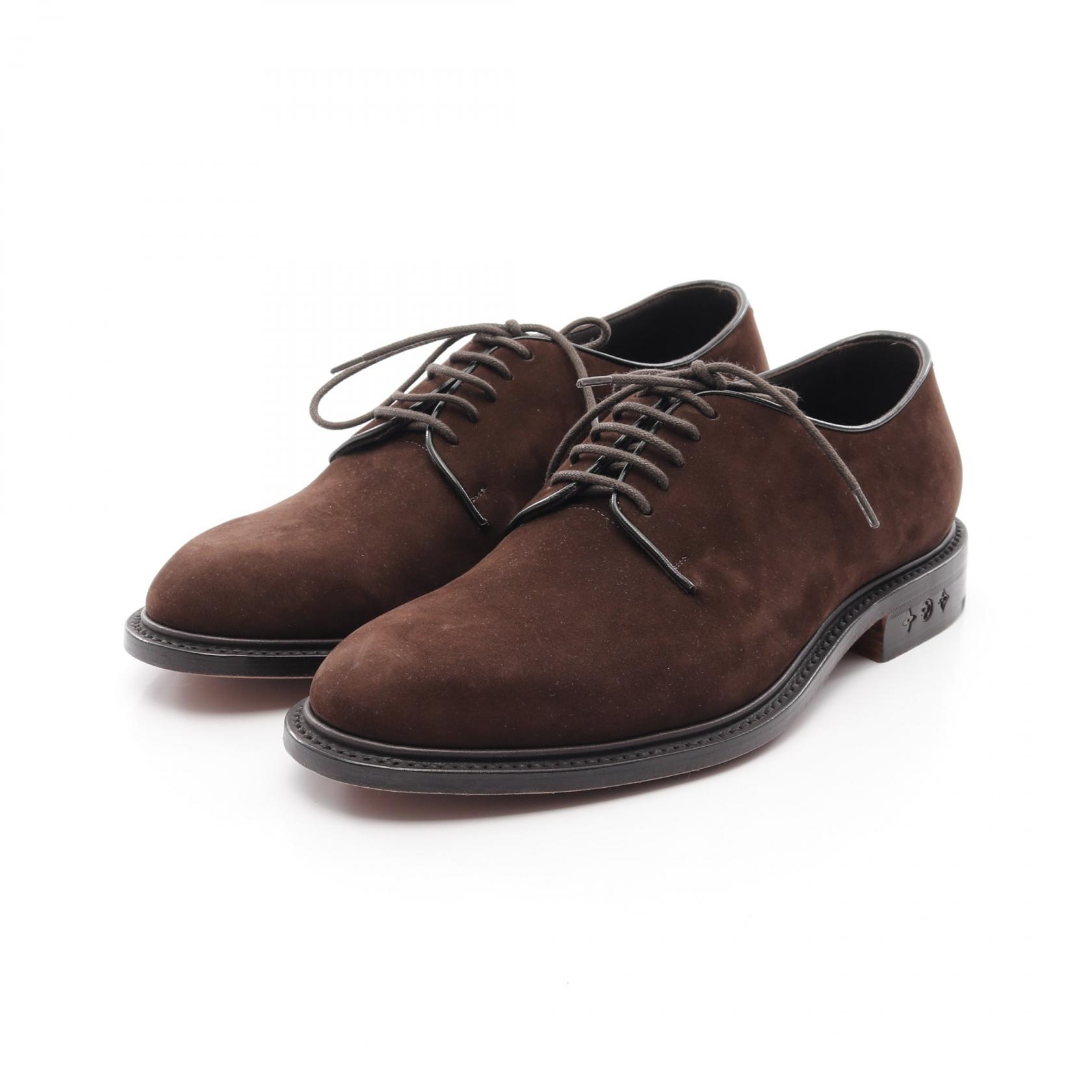 【1千円OFFクーポン対象】ルイ・ヴィトン LOUIS VUITTON LVフレックスダービー ドレスシューズ 靴 レザー メンズ ブラウン系 1A9HC1 【中古】