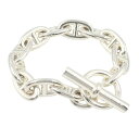 エルメス HERMES シェーヌダンクル GM ブレスレット 12コマ ブレスレット アクセサリー シルバー925 メンズ レディース シルバー系 【中古】