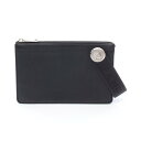 フェンディ FENDI FFロゴ セカンドバッグ クラッチバッグ バッグ レザー ナイロン メンズ ブラック系 7VA621 【中古】