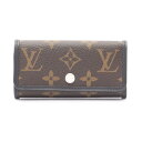 ≪3%OFFクーポン対象≫ルイ・ヴィトン LOUIS VUITTON ミュルティクレ6 モノグラムマカサー キーケース アクセサリー レザー PVC メンズ ブ...