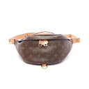 【全品5%OFFクーポン】ルイ・ヴィトン LOUIS VUITTON バムバッグ ウエストバッグ ボディバッグ バッグ PVCコーティングキャンバス レザー モノグラム メンズ レディース ブラウン系 M43644 【中古】