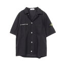 ストーンアイランド STONE ISLAND ジップポケット 衣料品 トップス コットン メンズ ブラック系 【中古】