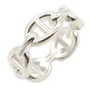 エルメス HERMES アンシェネ PM リング リング・指輪 ジュエリー シルバー925 メンズ レディース シルバー系 【中古】