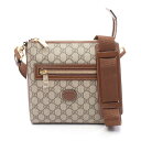 【全品5%OFFクーポン】グッチ GUCCI GGスプリーム メッセンジャーバッグ ショルダーバッグ バッグ PVCコーティングキャンバス レザー メンズ レディース ベージュ系 / ブラウン系 68102192THG8563 【新品】