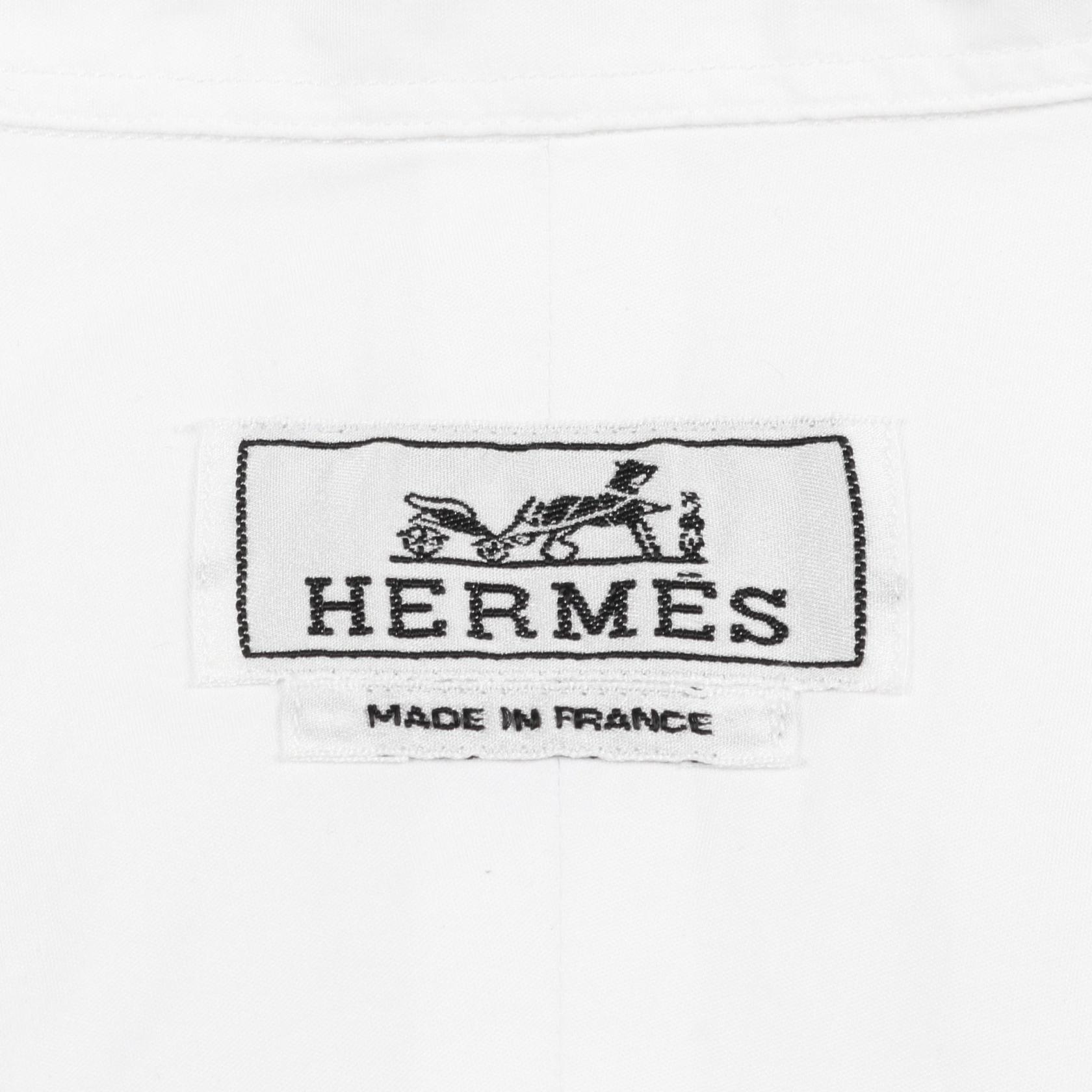 【1千円OFFクーポン対象】エルメス HERMES プルオーバー 衣料品 トップス コットン メンズ ホワイト系 【中古】
