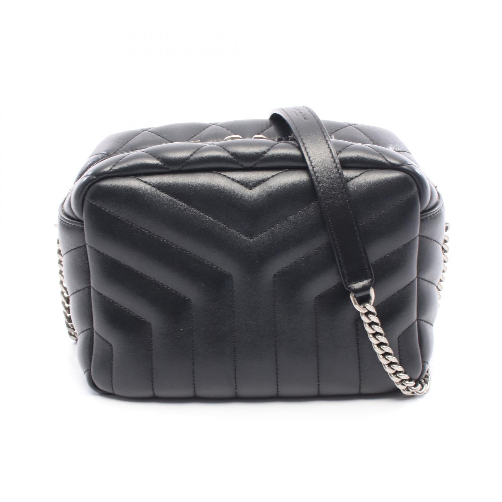 ≪全品5%OFF＆まとめ買い対象≫サンローランパリ SAINT LAURENT PARIS ルル ショルダーバッグ バッグ レザー レディース ブラック系 574102 【中古】