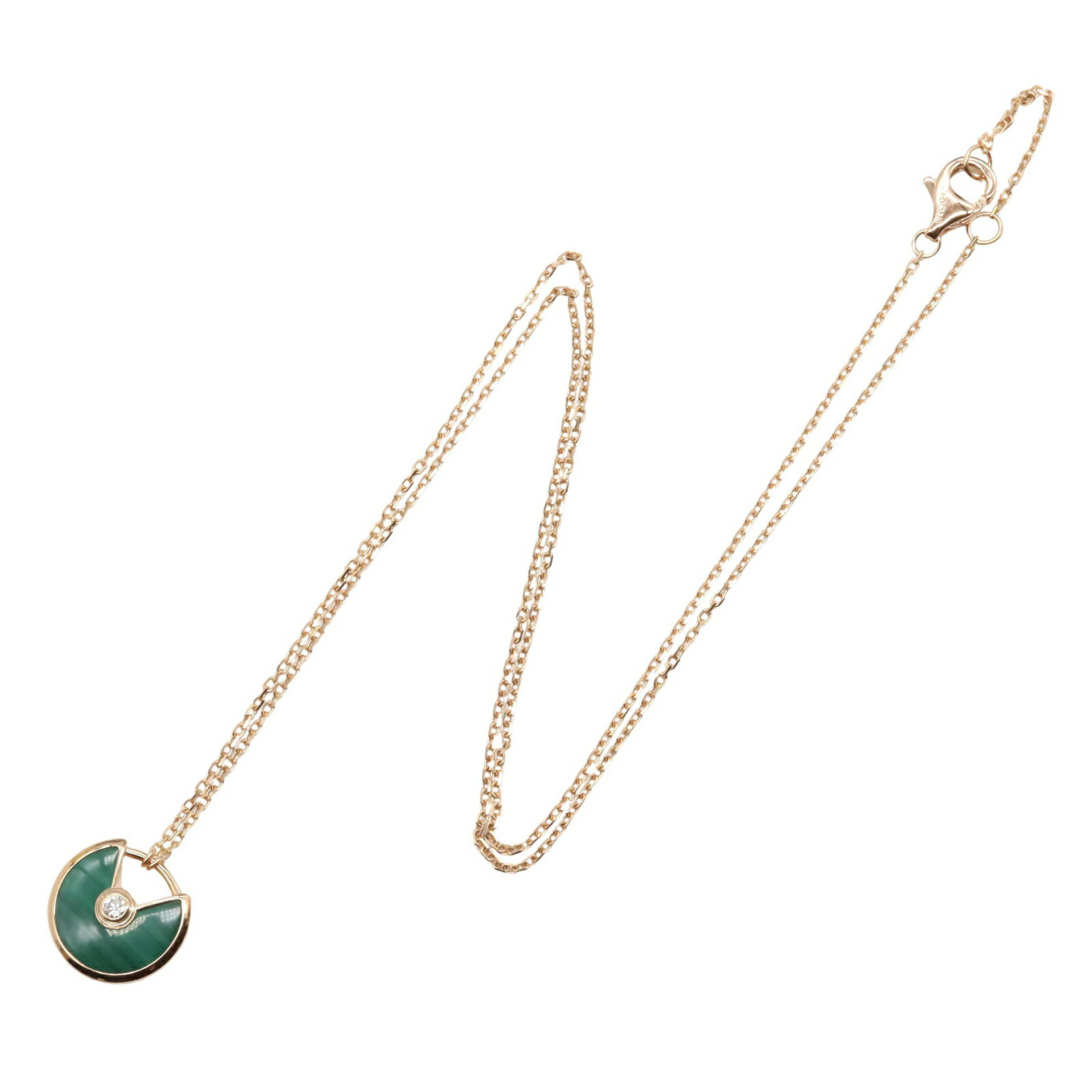 【Cartier】Amulette ネックレス マラカイト ダイヤ 送料込み 緑 楽天市場】カルティエ CARTIER アミュレット・ドゥ・カルティエ