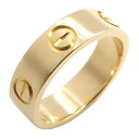 カルティエ CARTIER ラブリング リング・指輪 ジュエリー K18(イエローゴールド) メンズ レディース ゴールド系 B4084600 【中古】