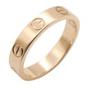 カルティエ CARTIER ミニラブリング リング・指輪 ジュエリー K18PG(ピンクゴールド) メンズ レディース ゴールド系 【中古】