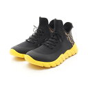 フェンディ FENDI ズッカ ニット ソックス スニーカー 靴 ファブリック メンズ ブラック系 / ブラウン系 / イエロー系 7E1347 【中古】