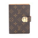 ルイ・ヴィトン LOUIS VUITTON アジェンダ コアラPM マンダリン 手帳カバー アクセサリー PVC レディース ブラウン系 R21015 【中古】