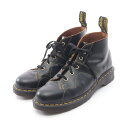 ドクターマーチン Dr.Martens CHURCH モンキーブーツ ブラック ブーツ 靴 レザー メンズ ブラック系 【中古】