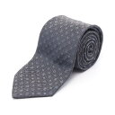 ルイ・ヴィトン LOUIS VUITTON クラヴァット モノグラム クラシック ネクタイ 衣料品 シルク メンズ グレー系 【中古】