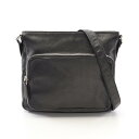 【全品5%OFFクーポン】プラダ PRADA ショルダーバッグ バッグ レザー メンズ レディース ブラック系 【中古】