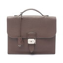 【全品5%OFFクーポン】エルメス HERMES サックアデペッシュ27 ハバナ ビジネスバッグ バッグ フィヨルド フィヨルド メンズ ブラウン系 【中古】