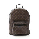 【全品5%OFFクーポン】ルイ・ヴィトン LOUIS VUITTON ジョッシュ リュックサック バックパック バッグ PVCコーティングキャンバス レザー モノグラム・マカサー メンズ ブラウン系 / ブラック系 M41530 【中古】