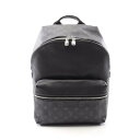 【全品5%OFFクーポン】ルイ・ヴィトン LOUIS VUITTON ディスカバリー リュックサック バックパック バッグ PVCコーティングキャンバス レザー モノグラム・エクリプス メンズ ブラック系 タイガラマ M30230 【中古】