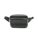 【全品5%OFFクーポン】ルイ・ヴィトン LOUIS VUITTON バムバッグ アウトドア タイガラマ ノワール ウエストバッグ ボディバッグ バッグ PVCコーティングキャンバス レザー メンズ ブラック系 M30245 【中古】