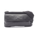 【全品5%OFFクーポン】グッチ GUCCI グッチシマ ウエストバッグ ボディバッグ バッグ レザー メンズ ブラック系 162916 【中古】