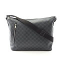 【全品5%OFFクーポン】ルイ・ヴィトン LOUIS VUITTON ミックMM ショルダーバッグ バッグ PVCコーティングキャンバス レザー ダミエ・グラフィット メンズ ブラック系 N41106 【中古】