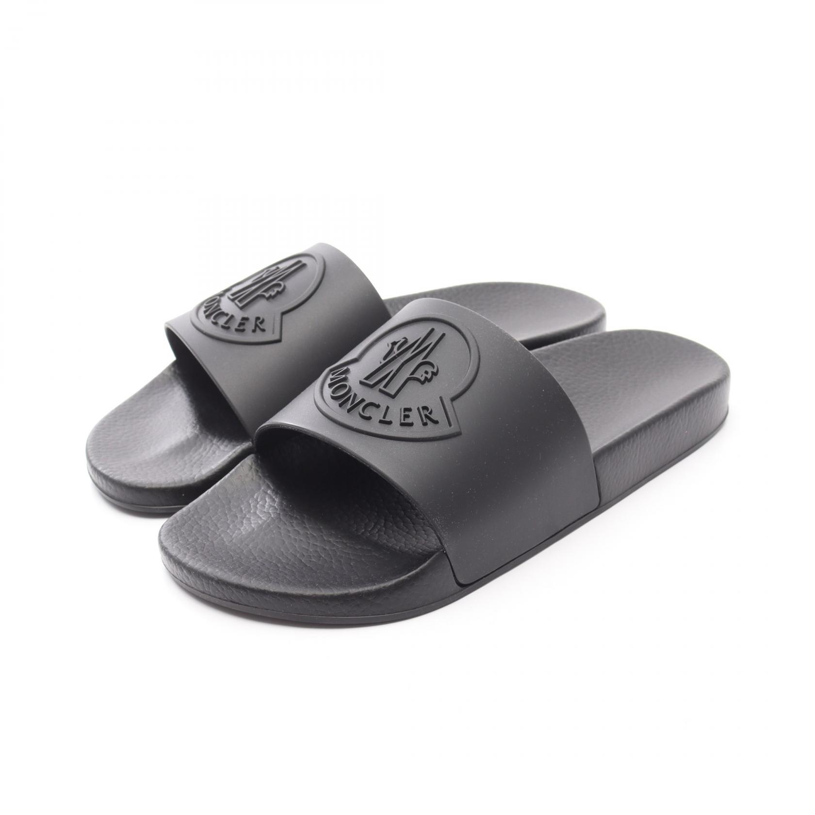 モンクレール MONCLER BASILE シャワーサンダル サンダル 靴 ラバー メンズ ブラック系 4C00020M299999941 【新品】