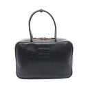 【2万円OFFクーポン対象】ミュウ ミュウ Miu Miu ボー ハンドバッグ バッグ レザー レディース ブラック系 5BB1172CRWF0002 【新品】