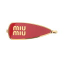 【1千円OFFクーポン対象】ミュウ ミュウ Miu Miu ヘアピン アクセサリー GP(ゴールドメッキ) レディース ゴールド系 / レッド系 5IF1472...