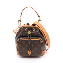 【4千円OFFクーポン対象】ルイ・ヴィトン LOUIS VUITTON ノエカーゴ ハンドバッグ バッグ PVCコーティングキャンバス レザー モノグラム レディース ブラウン系 M14017 【中古】