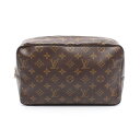 ルイ・ヴィトン LOUIS VUITTON トゥルース トワレット28 モノグラム ポーチ バッグ PVC レディース ブラウン系 M47522 【中古】