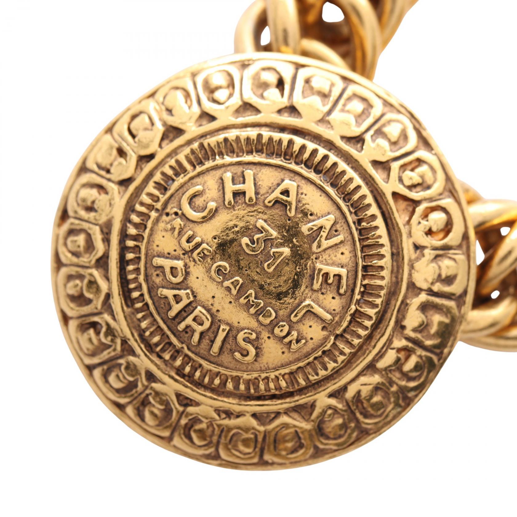 シャネル CHANEL 31 RUE CAMBON ネックレス ジュエリー GP（ゴールドメッキ） レディース ゴールド系 【中古】