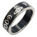 ヴィヴィアンウエストウッド Vivienne Westwood コンジット ストリート リング リング・指輪 ジュエリー シルバー925 メンズ レディース シルバー系 / ブラック系 6404017G01P107M 【新品】