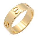 カルティエ CARTIER ラブリング リング・指輪 ジュエリー K18(イエローゴールド) メンズ レディース ゴールド系 CRB4084650 【中古】