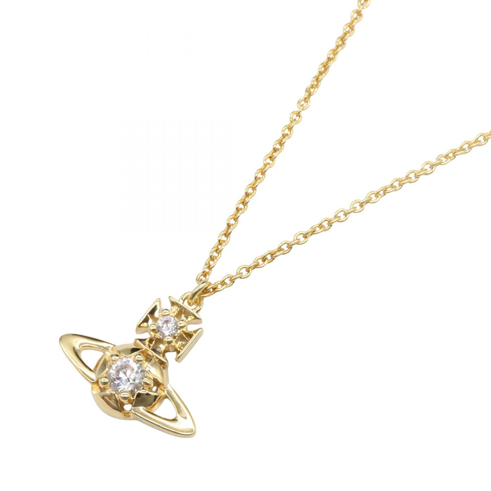 ヴィヴィアンウエストウッド Vivienne Westwood ネックレス ネックレス ジュエリー 真鍮 レディース ゴールド系 630203GS/02R102 【新品】