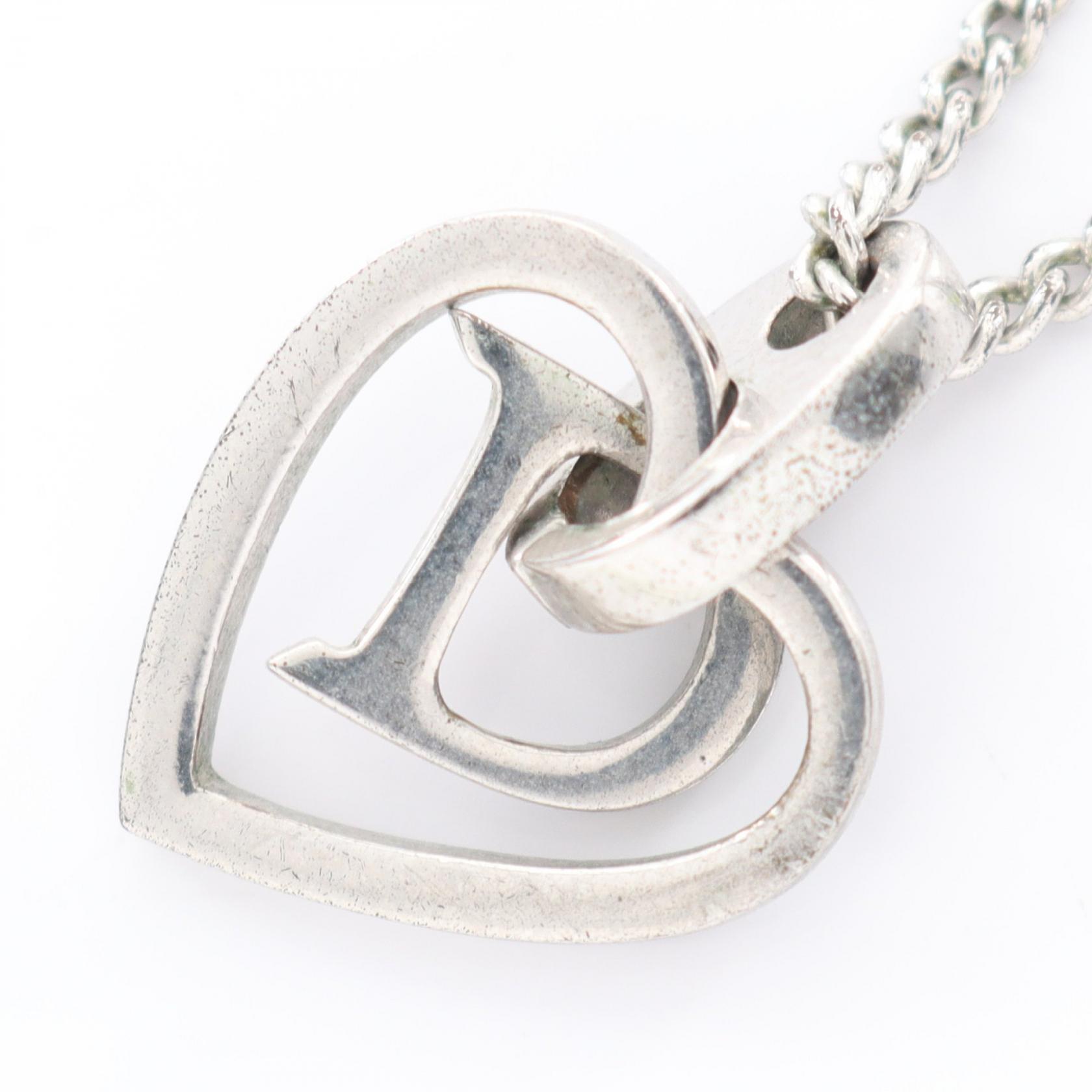 ディオール Dior ネックレス ジュエリー ステンレススチール レディース シルバー系 【中古】