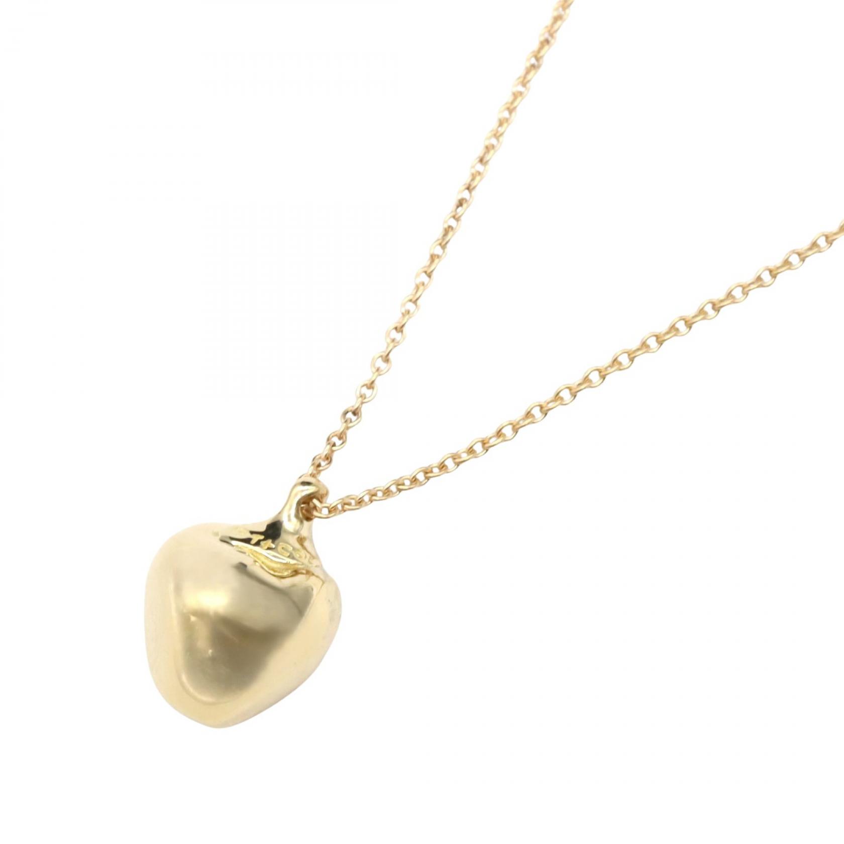 ティファニー TIFFANY＆CO アップル ネックレス ネックレス ジュエリー K18（イエローゴールド） レディース ゴールド系 【中古】