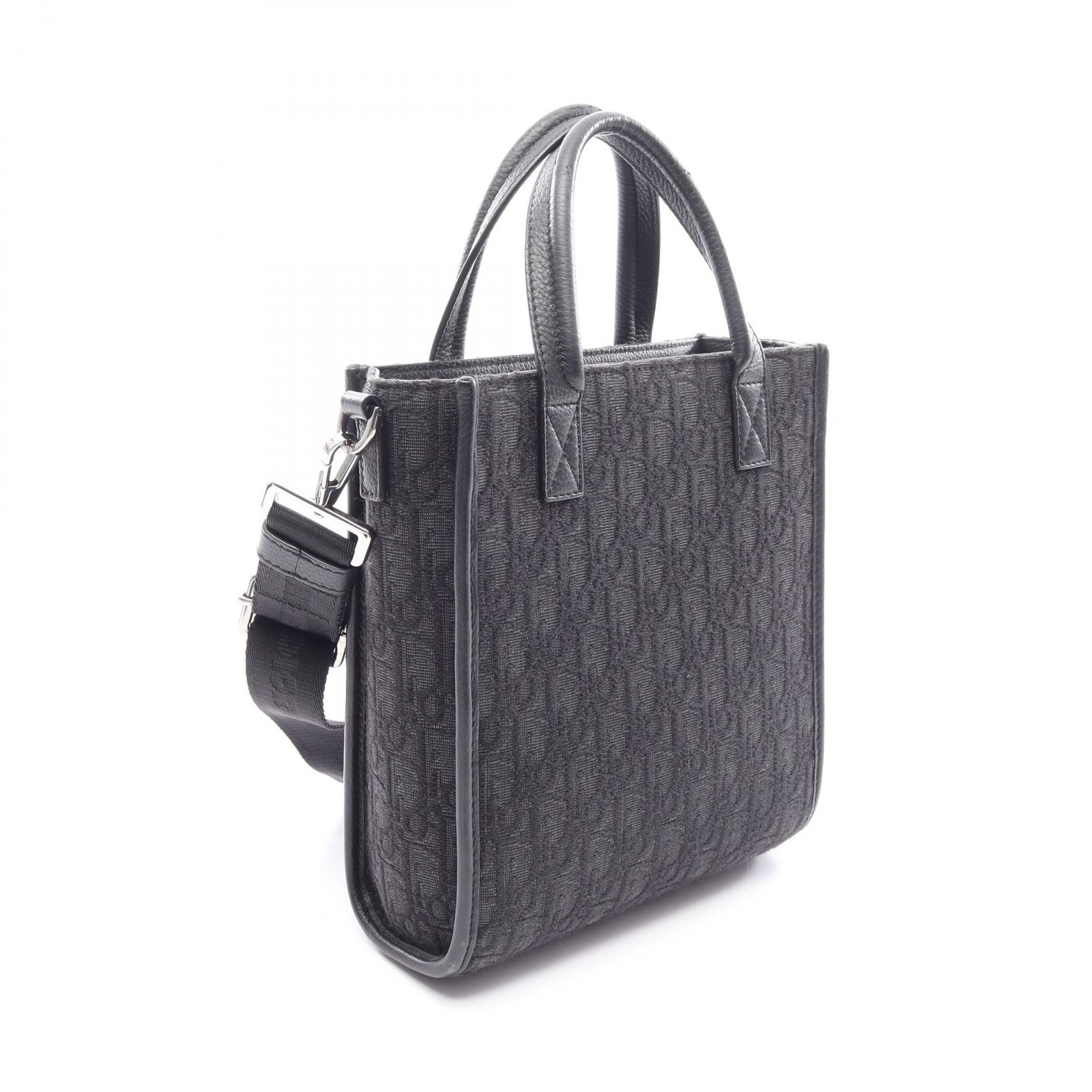 ディオール Dior Safari サファリ ノースサウス オブリーク 2WAY ハンドバッグ バ...