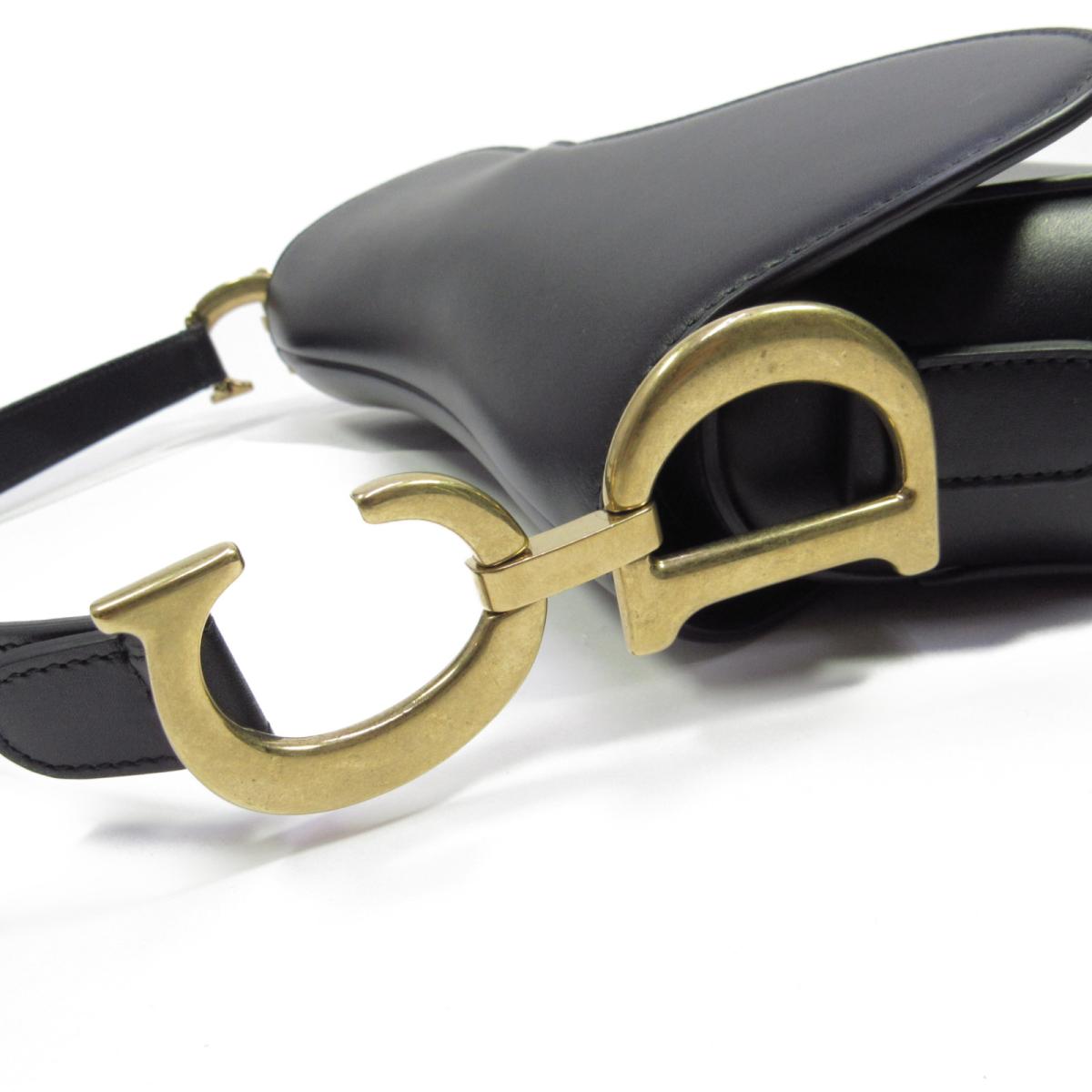 【楽天市場】クリスチャン・ディオール Dior サドルバッグ ショルダー付き ハンドバッグ レディース カーフ × キャンバス ブラック