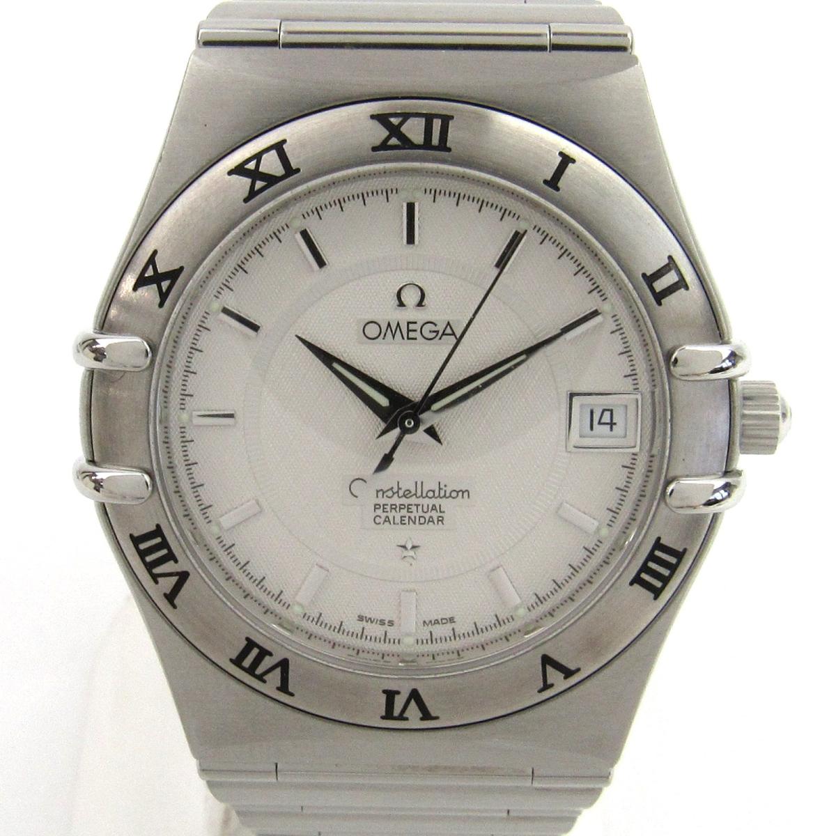 オメガ コンステレーション パーペチュアルカレンダー ウォッチ 腕時計 時計 メンズ ステンレススチール (SS) (1552.30) 【中古】 | OMEGA BRANDOFF ブランドオフ ブランド ブランド時計 ブランド腕時計