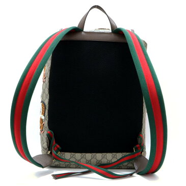 グッチ GG スプリーム リュックサック バックパック バッグ メンズ GGスプリーム ベージュ (47386) 【中古】 | GUCCI BRANDOFF ブランドオフ レディース ブランド ブランドバッグ バック リュック 学校