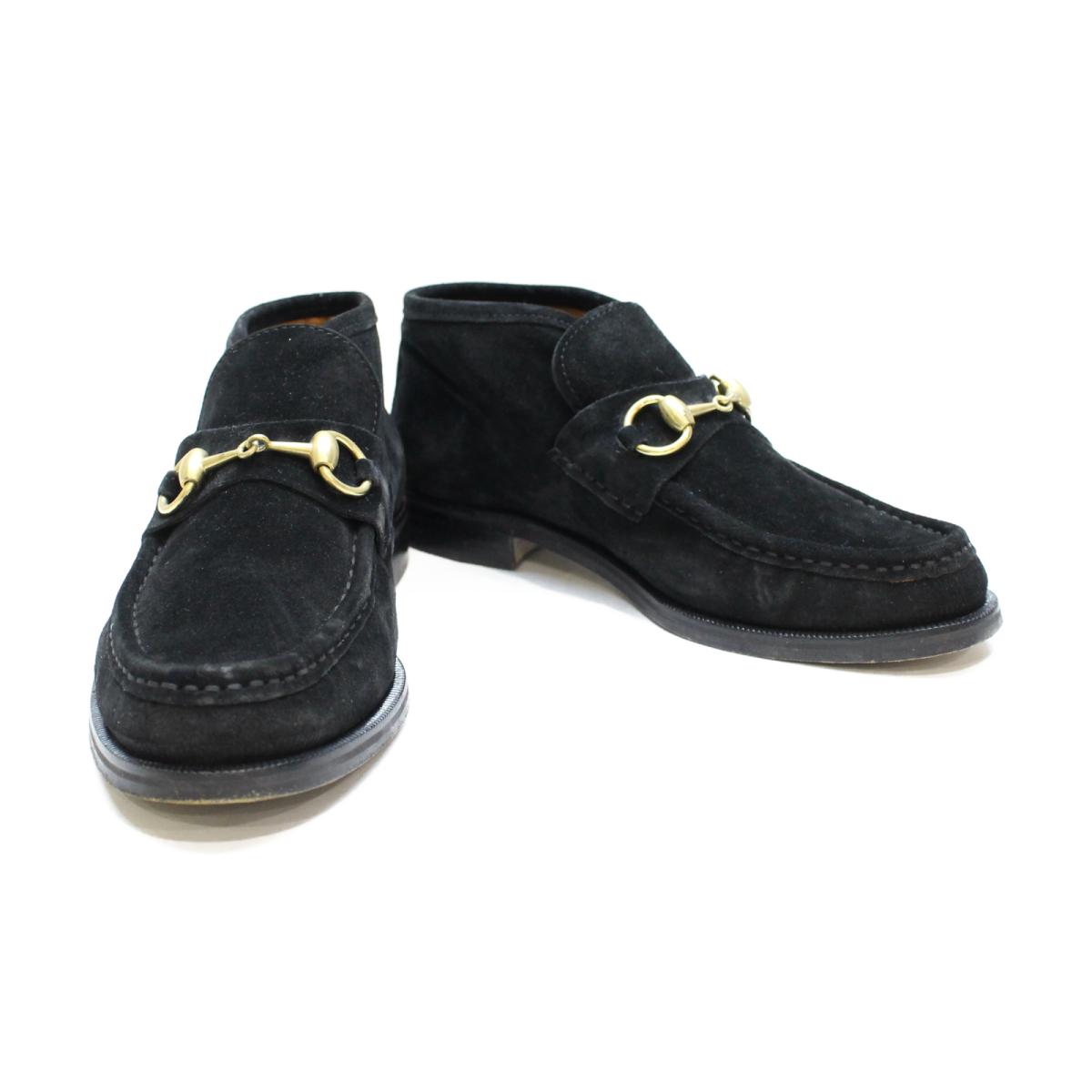 black and gold gucci shoes