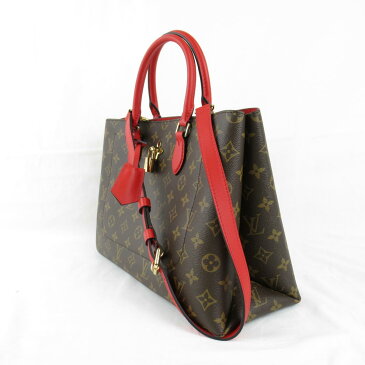 ルイヴィトン フラワートート2way ショルダーバッグ バッグ レディース モノグラム コクリコ x (M43553) 【中古】 | LOUIS VUITTON BRANDOFF ブランドオフ ヴィトン ビトン ルイ・ヴィトン ブランド ブランドバッグ バック トートバッグ トートバック トート