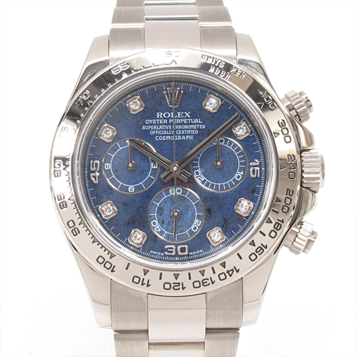 ロレックス デイトナ 腕時計 ウォッチ 時計 メンズ K18WG (750) ホワイトゴールド x ダイヤモンド (8P) (116509G) 【中古】 | ROLEX BRANDOFF ブランドオフ ブランド ブランド時計 ブランド腕時計