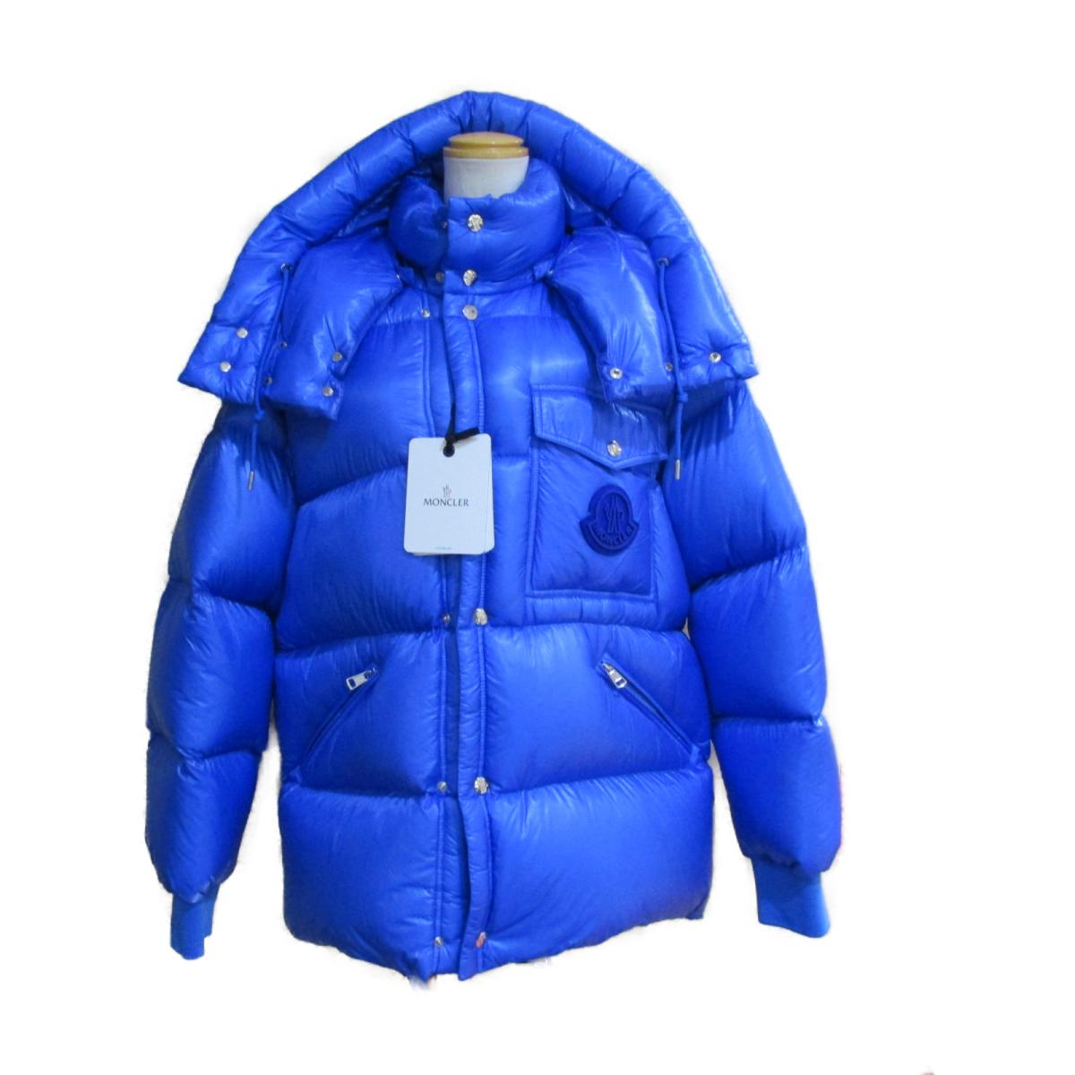 モンクレール MEN‘S ダウンジャケット 衣料品 メンズ ナイロン100％ ブルー (1B58300539WF71E2) | MONCLER BRANDOFF ブランドオフ 衣類 ブランド アウター ジャケット コート