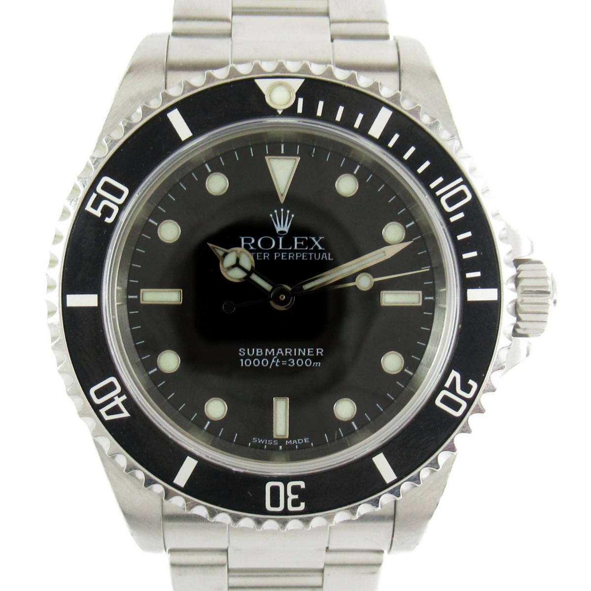 ロレックス サブマリーナ・ノンデイト ウォッチ 腕時計 時計 メンズ ステンレススチール (SS) シルバー (14060M Y番) 【中古】 | ROLEX BRANDOFF ブランドオフ ブランド ブランド時計 ブランド腕時計