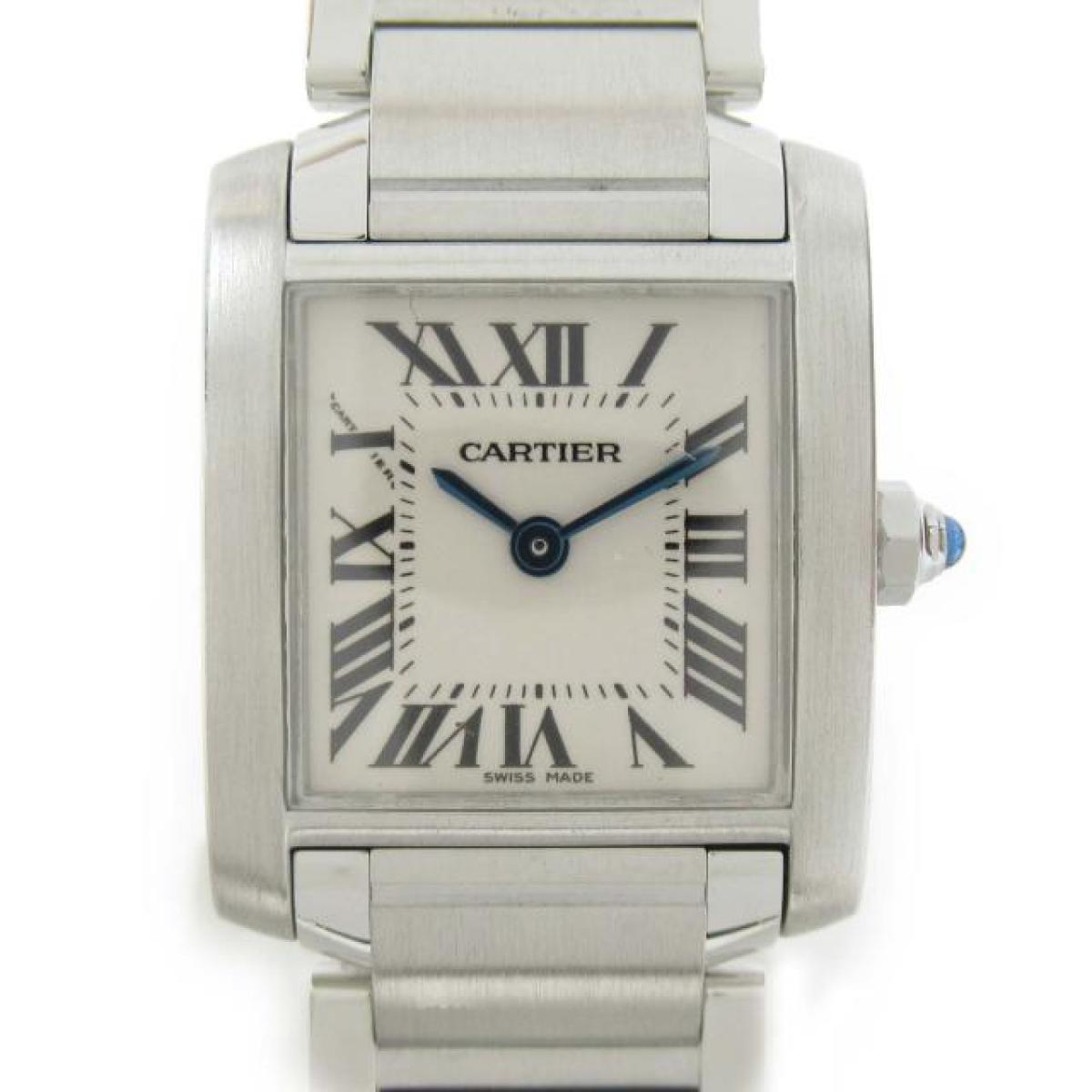 国内最安値 7 9より 最大2万円offクーポン 全品ポイント2倍 カルティエ タンクフランセーズsm ウォッチ 腕時計 時計 レディース ステンレススチール Ss Wq3 Cartier Brandoff ブランドオフ ブランド ブランド時計 ブランド腕時計 特別送料無料