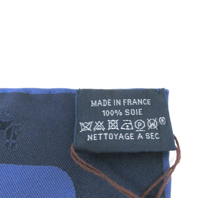 極美品 エルメス スカーフ シルク ツイリー オレンジ JJS02451