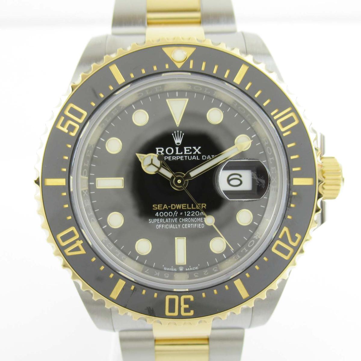 ロレックス シードゥエラー ウォッチ 腕時計 時計 メンズ K18YG (750) イエローゴールド x ステンレススチール (SS) (126603) 【中古】 | ROLEX BRANDOFF ブランドオフ ブランド ブランド時計 ブランド腕時計