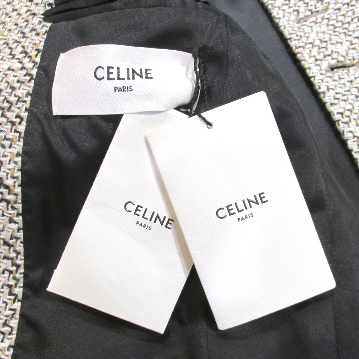 【楽天市場】セリーヌ CELINE ジャケット その他トップス 衣料品 トップス その他 ウール72％×コットン21％×ポリヤミド7