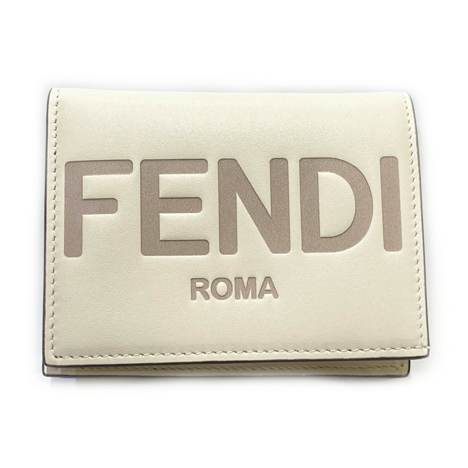 フェンディ FENDI 二つ折り財布 財布 レザー メンズ レディース