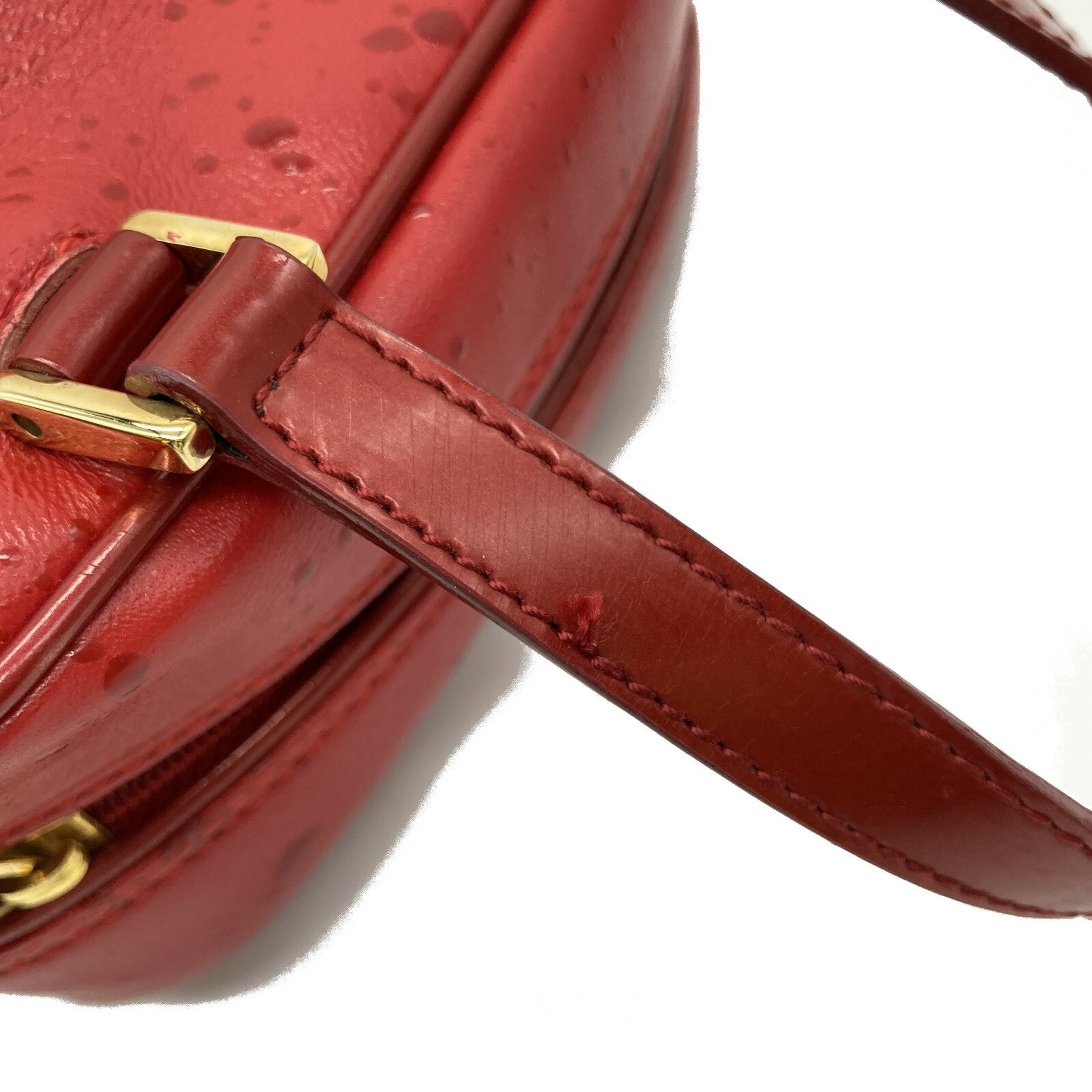 新色 christian dior ショルダーバッグ トロッター フランス製 レッド
